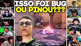 REAÇÃO DOS STREAMERS com QCK PINANDO MUITO vs GENG [upl. by Dawn175]