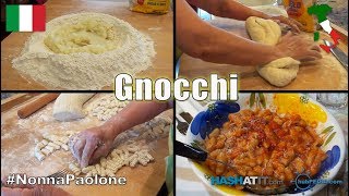 Episode 13  Italian Gnocchi with Italian Grandmother Nonna Paolone [upl. by Aivil]