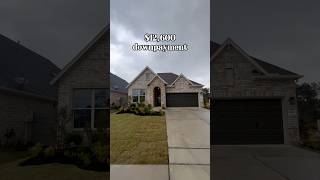 Only a 12600 downpayment on this new construction in Conroe Texas realestate realtor [upl. by Nolyarg]