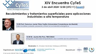 Avances recientes en Tecnologías Industriales de Tratamientos de Superficies XIV [upl. by Bowrah330]