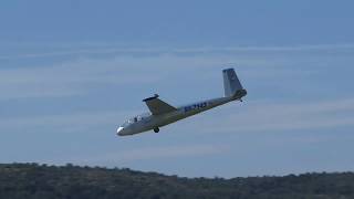 INSANE Looping in L13 blanik glider at ground level [upl. by Ketty]