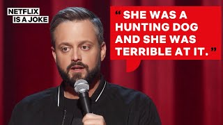 Nate Bargatze How to tell your kid their dog has died [upl. by Llednik]