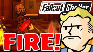 Fallout Shelter  FIRE FIRE FIRE  Crazy 20 LunchBox Opening  Fallout Shelter IOS Gameplay [upl. by Lauretta]