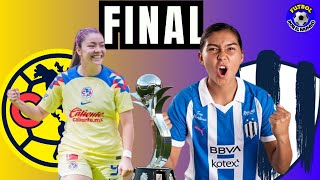 LIGA FEMENIL MX  FINAL  CLAUSURA 2024 [upl. by Yekram251]