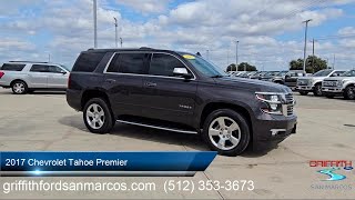 2017 Chevrolet Tahoe Premier San Antonio Austin San Marcos New Braunfels Kyle [upl. by Yentuoc640]