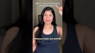 Reduce Body Odour amp Dark Underarms  2 Step Routine [upl. by Euqina268]