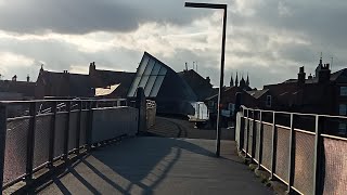 Scale Lane Swing Bridge Hull city [upl. by Notsgnal]