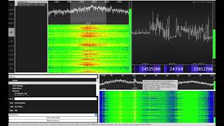 Locate Power Line noise use RTLSDR dongle CubicSdr and a laptop Find the worst freq noise on AM [upl. by Barbette]