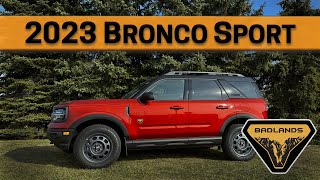 The 2023 Ford Bronco Sport Badlands is still the best trim [upl. by Nywra]