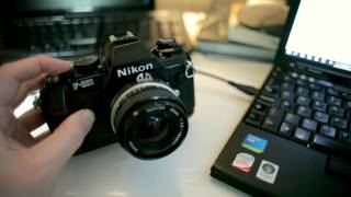 Nikon F301 Shutter Sound [upl. by Javier324]