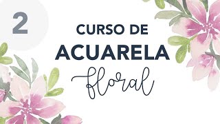 Pintar HOJAS con ACUARELAS  Curso de acuarela Floral Parte 24 [upl. by Orihakat]