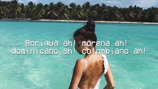 Oye Mi Canto  NORE Letra🌞Boricua morena dominicano colombiano [upl. by Pol430]