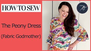 Fabric Godmother Peony Dress  Sew Along [upl. by Axe]