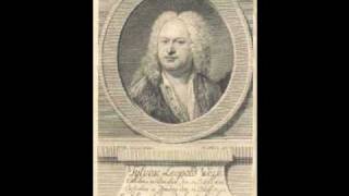 Baroque  Silvius Leopold Weiss  Lute Suite No 16  6  Minuet [upl. by Enomahs10]