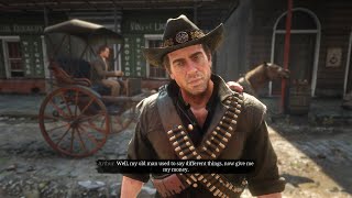 So this is how intimidating Arthur looks if you play as an NPC [upl. by Micah]