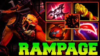 Lifestealer Dota 2 Rampage Hard Carry Safelane Guide Pro Gameplay Jungle Item Build 734 [upl. by Elinnet]