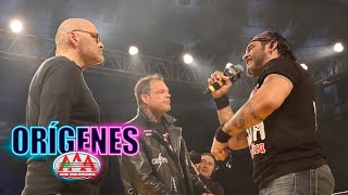 LOCURA con KONNAN VAMPIRO y CIBER  ORÍGENES  Lucha Libre AAA [upl. by Ggerc867]