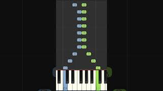 Chopsticks Piano Tutorial shorts short shortvideo shortsvideo shortsfeed tiktok piano fyp [upl. by Juanita]