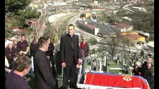 Boško Radonjić  SAHRANA 02042011 [upl. by Salvidor]