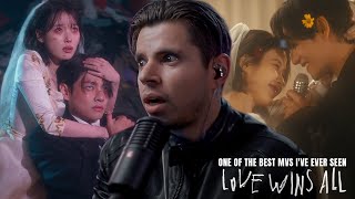 IU Love wins all Featuring V of BTS MV REACTION amp INTERPRETATION  DG REACTS [upl. by Montgomery]