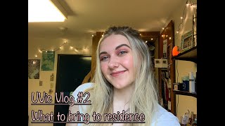 What to bring to residence at UVic [upl. by Herschel]