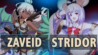 GBVSR🔥Zaveid Zooey Vs STridor Vikala🔥 High Level Gameplay [upl. by Stralka]