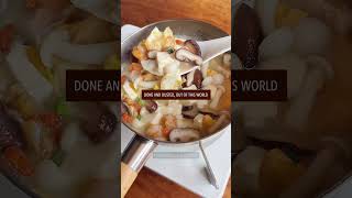 EASY AND QUICK SOUP PACKED WITH UMAMI RECIPE recipe soup chinesefood cooking mushroom shrimp [upl. by Clair]