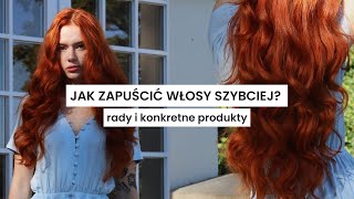 JAK PRZYSPIESZYĆ ZAPUSZCZANIE WŁOSÓW Sprawdź te produkty [upl. by Lalage]