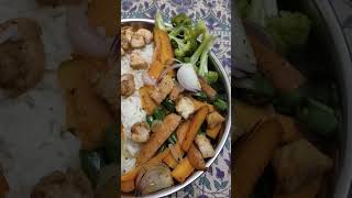 My gym diet cooking chickenfriedrice food chinesefood [upl. by Lukasz796]