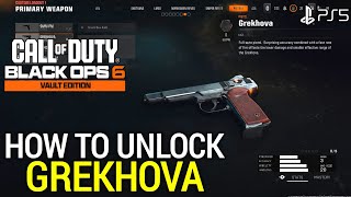 How to Get Grekhova BO6 Grekhova Pistol Unlock BO6  How to Grekhova BO6 Grekhova Pistol [upl. by Pedrotti525]