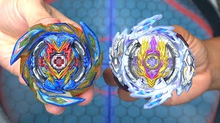 RAGE LONGINUS vs BRAVE VALKYRIE  LUI vs VALT  Beyblade Burst Super King ベイブレードバーストスーパーキング [upl. by Noek]