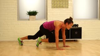 OneMinute Fitness Challenge Mountain Climbers [upl. by Kevina467]