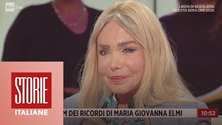 Maria Giovanna Elmi linfanzia la carriera e la vita privata  Storie italiane 22012019 [upl. by Orlina]