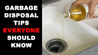 Garbage Disposal Cleaning Sharpening and Common Cause of Failure [upl. by Greenfield]