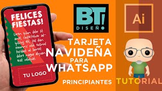 Tarjeta navideña para WHATSAPP en pocos clicks [upl. by Christean]