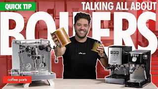 Whats the Difference with Boilers on Coffee Machines  Quick Tips [upl. by Aillicec]