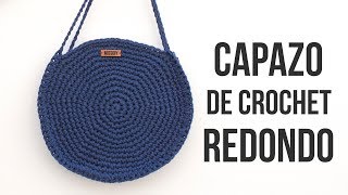 Bolso Capazo Redondo de Crochet [upl. by Enyala]