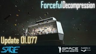 Space Engineers Forcefull Depressurization Easy Helmet Removal [upl. by Ime]