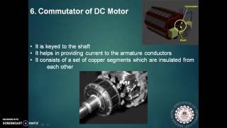 Constructional Details of DC motor [upl. by Renato740]