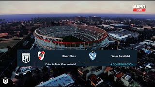 River Plate vs Vélez Sarsfield ● Torneo Betano 2024 ● PES 2021 [upl. by Beesley]