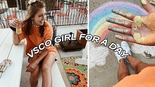 Ultimate VSCO Girl For a Day [upl. by Erlin]