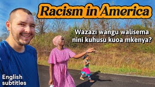 Racism in USA  What did my parents think of me marrying a Kenyan woman  Family walk [upl. by Analla]