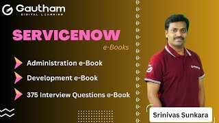 ServiceNow EBooks  ServiceNow Admin PDF  ServiceNow Development PDF  375 Interview Questions PDF [upl. by Gnort]