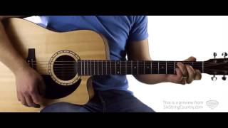 Every Storm Runs Out of Rain Gary Allan Guitar Lesson and Tutorial [upl. by Strader298]