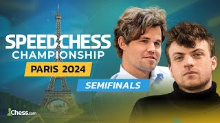 MAGNUS CARLSEN vs HANS NIEMANN  SCC SEMI FINALS [upl. by Unity]