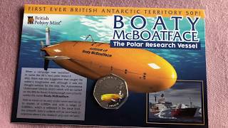 BOATY McBOATFACE 50p COIN  Rare Coin  UkCoinHunt [upl. by Kalfas]