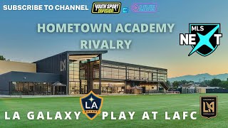 U17 MLS NEXT LA GALAXY ACADEMY PLAY AT LAFC FACILITY IN EAST LOS ANGELES 3 YELLOW CARDS AND A RED [upl. by Nasus]