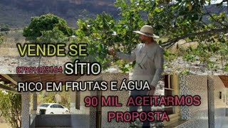 lindo sítio a venda bom e barato e bem localizado com água energia internet 8799102 3154 [upl. by Hubing]