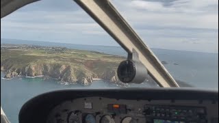 Landing at Alderney Channel Islands [upl. by Treblah]