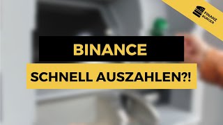 SCHNELL ALLES VON BINANCE AUSZAHLEN [upl. by Zetnahs123]